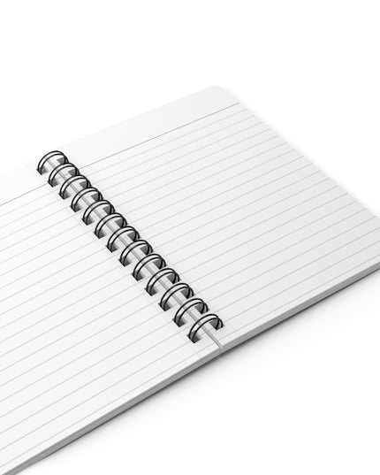 Dark Pink Sea Amethyst Fog Spiral Bound Journal, 5" x 7" 150 pages