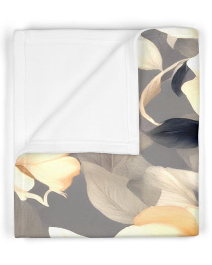 Soft Blossom Floral Bunch Soft Fleece Baby Blanket, 30" x 40"