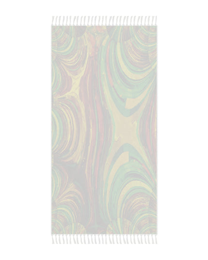 Uzi Spiral Beta 38" × 81" Boho Beach Cloth