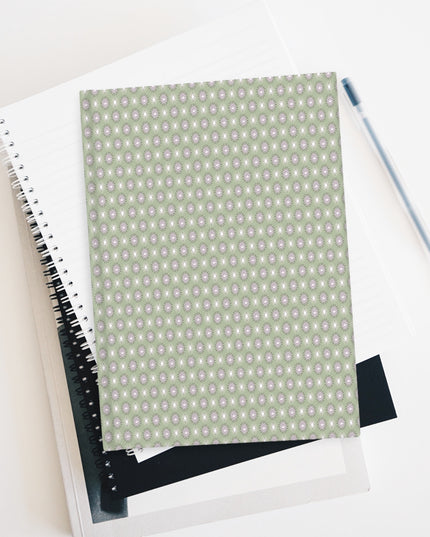 Olive Star-crossed Bodies Journal - 128 Ruled Line pages - 5" x 7"