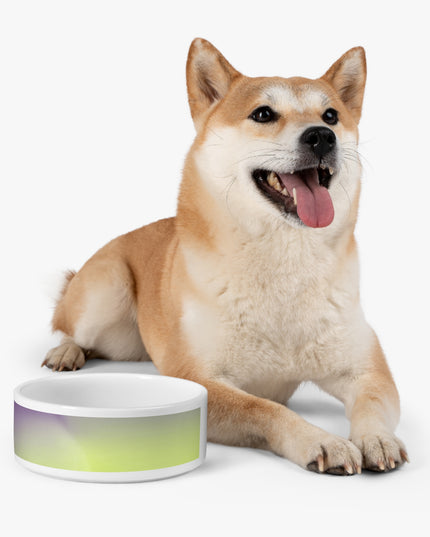 Purple Golden Fade 16 oz Pet Bowl