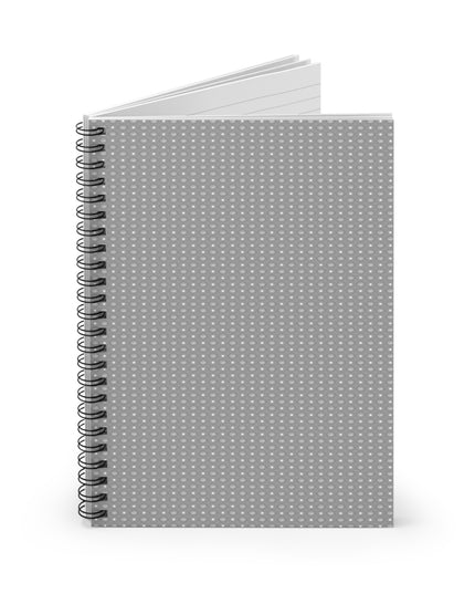 Desaturated Star-crossed Bodies Spiral Notebook - Ruled Line, 6" x 8", 118 pages