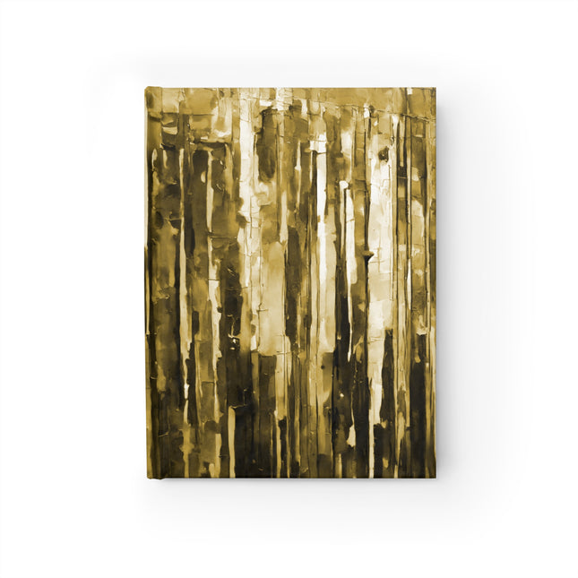 Striped Light Brown Pastel 5" x 7" Journal - 128 Blank pages