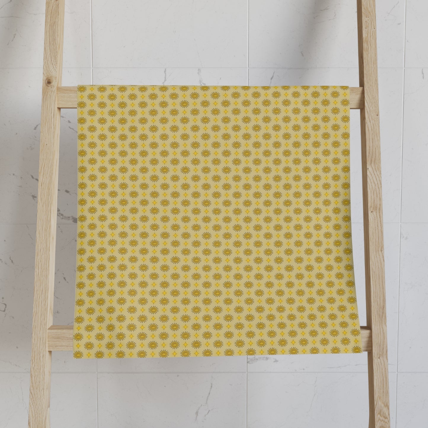 Lemongrass Star-crossed Bodies Hand Towel, 16" x 28"
