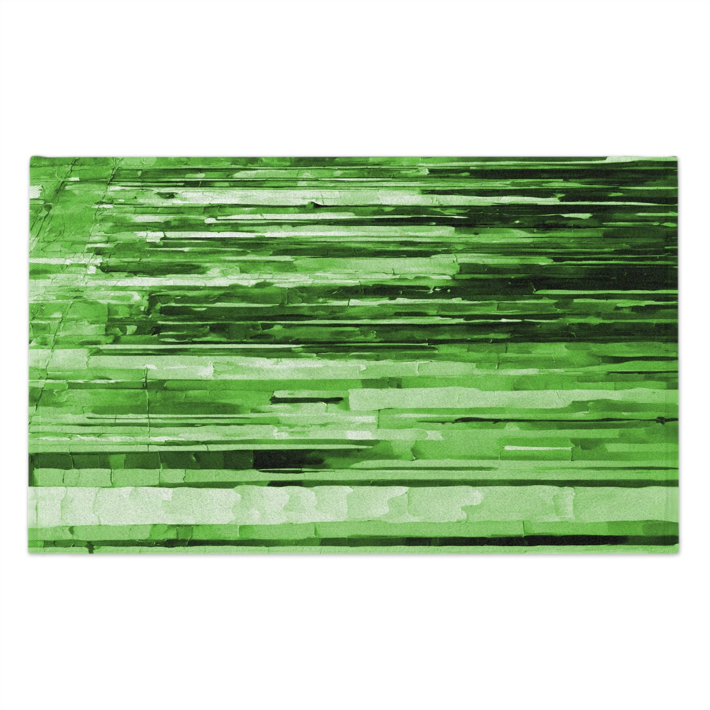 Striped Mint Pastel Rally Towel, 11" x 18"