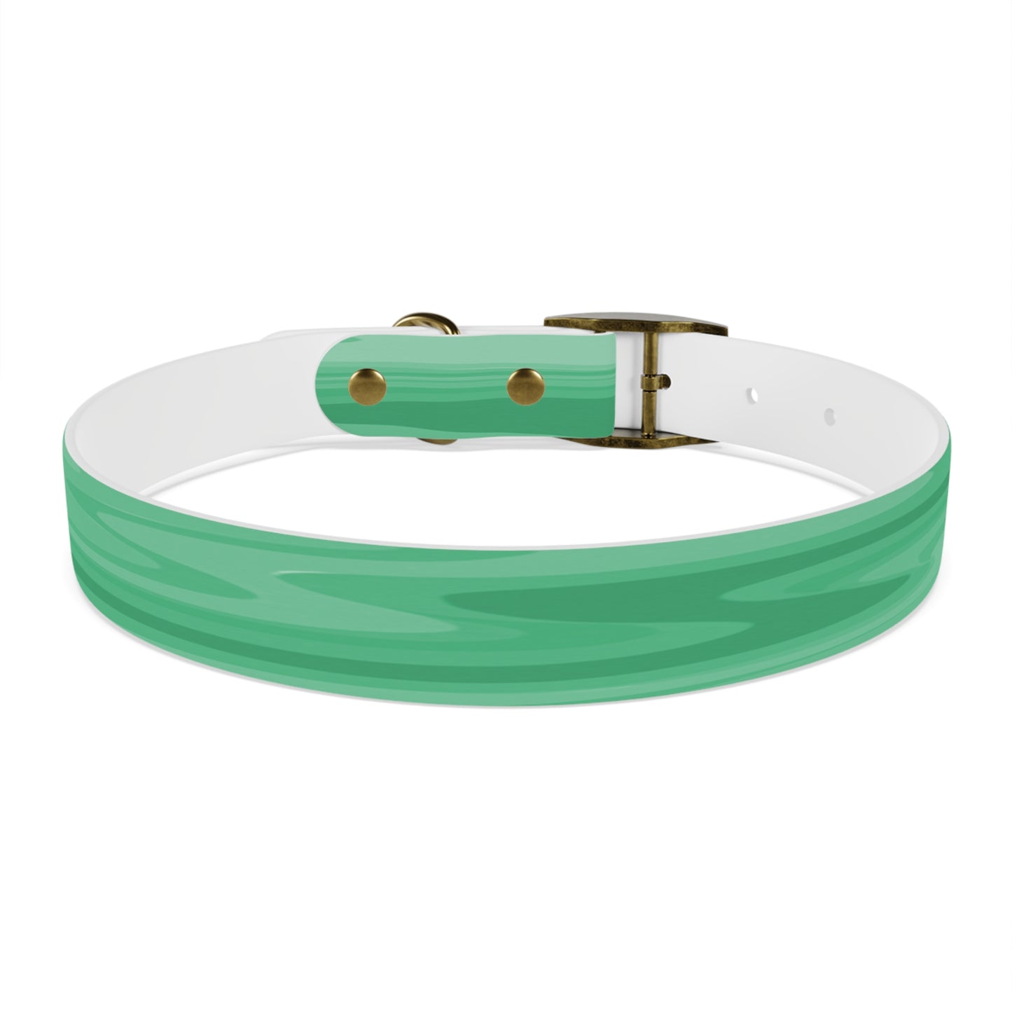 Mint Green Wavey Large Dog Collar