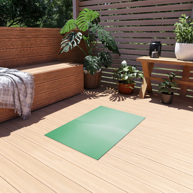 Mint Fade Outdoor Rug, 24" x 36"