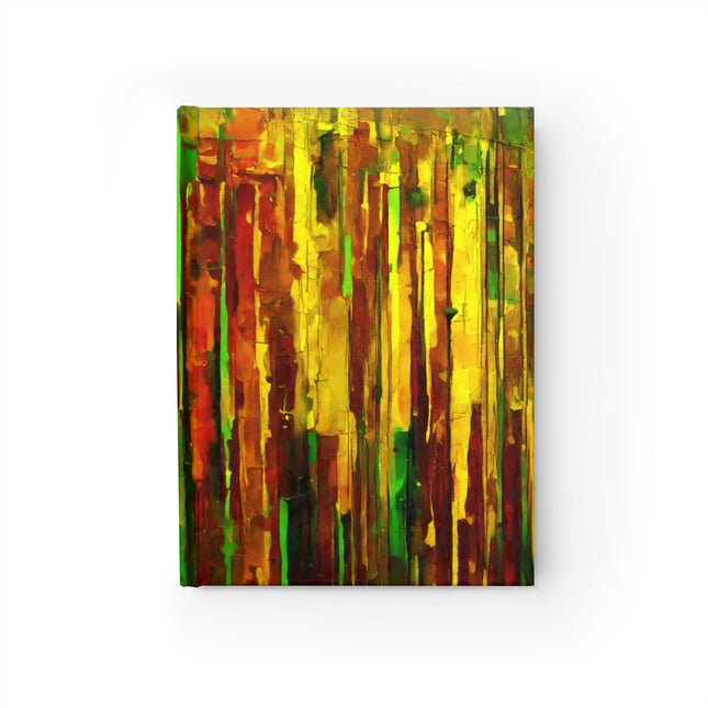 Striped Beta 5" x 7" Journal - 128 Ruled Line pages