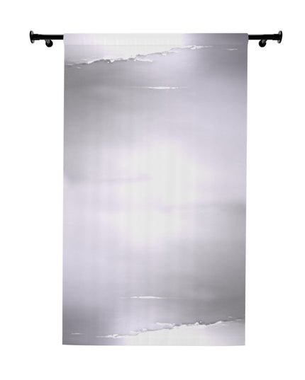 Sephia Sea Dark Fog Window Curtain, 50" x  84", blackout