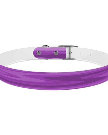 Wavey Purple Wavey Extra Large Dog Collar