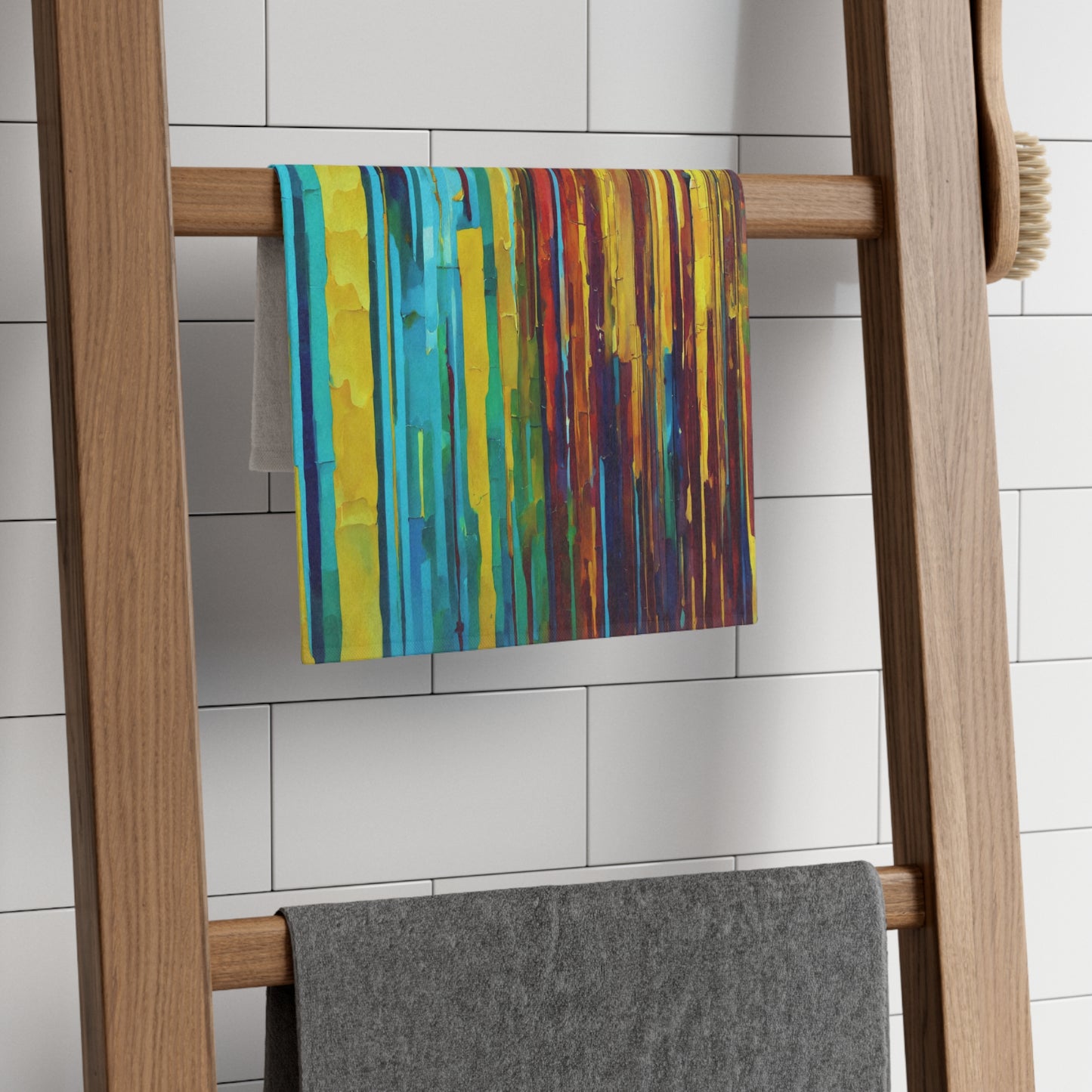 Striped Alpha Rally Towel, 11" x 18"