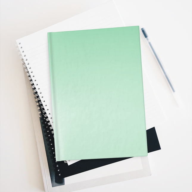 Mint Fade 5" x 7" Journal - 128 Blank pages