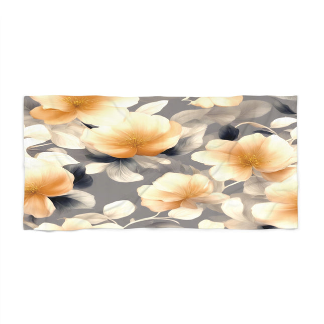 Soft Blossom Floral Bunch 30" x 60" Beach Towel
