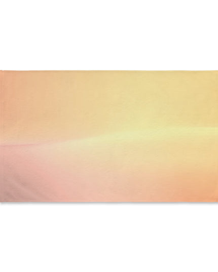 Hot Peach Fade Hand Towel, 16" x 28"