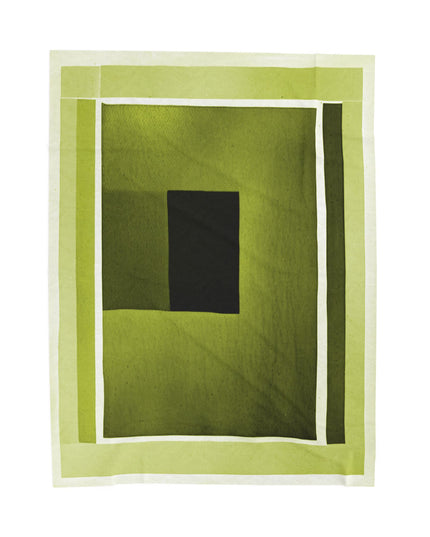 Lemongrass Shadow Velveteen Plush Blanket, 60" x 80"