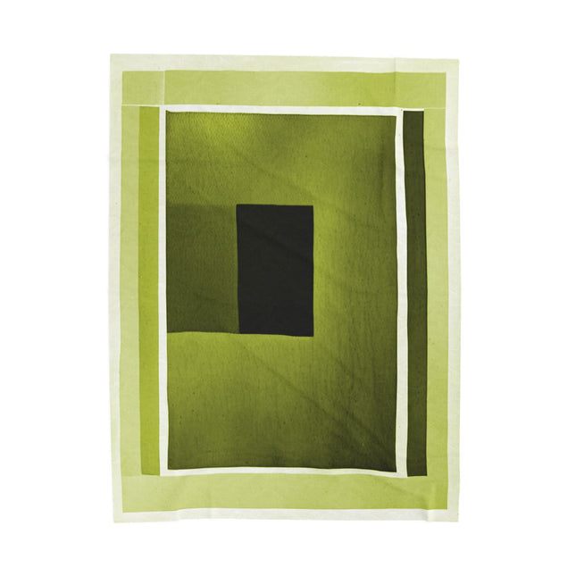 Lemongrass Shadow Velveteen Plush Blanket, 60" x 80"