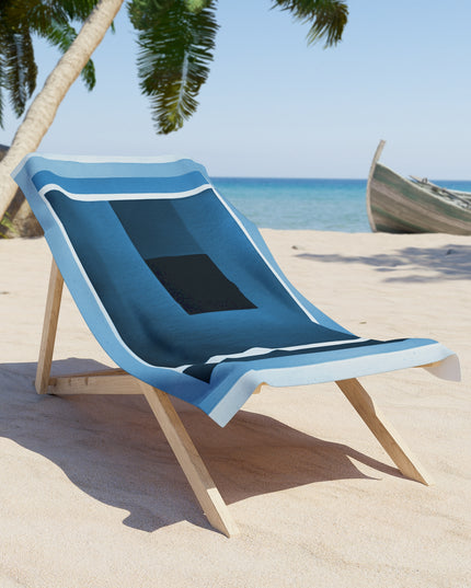 Blue Shadow 30" x 60" Beach Towel