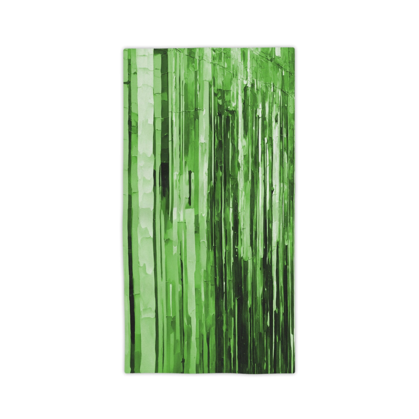 Striped Mint Pastel Beach Towel, 24" x 44"
