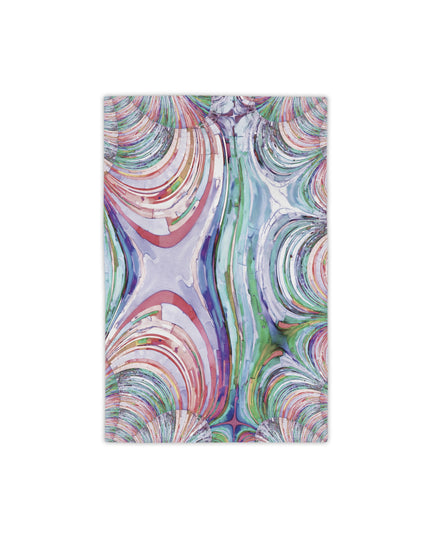 Uzi Spiral Pastels Beach Towel, 18" x 27"