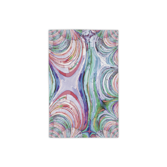 Uzi Spiral Pastels Beach Towel, 18" x 27"