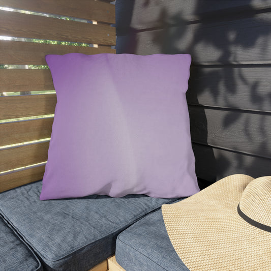 Soft Lavender Fade 20" x 20" Outdoor Pillow