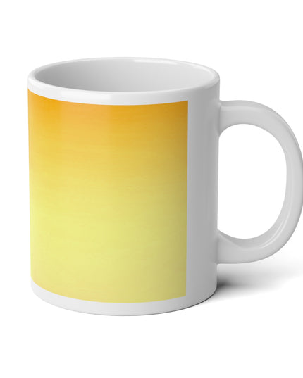 Phoenix Fade 20 oz White Glossy Jumbo Mug