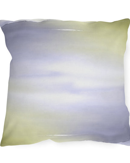 Lavender Sea Golden Fog 18" x 18" Outdoor Pillow