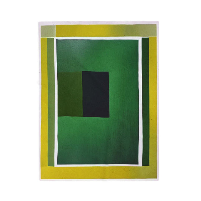 Alpha Shadow Velveteen Plush Blanket, 30" x 40"