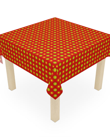 Late Evening Star-crossed Bodies Tablecloth, 55" x 55"