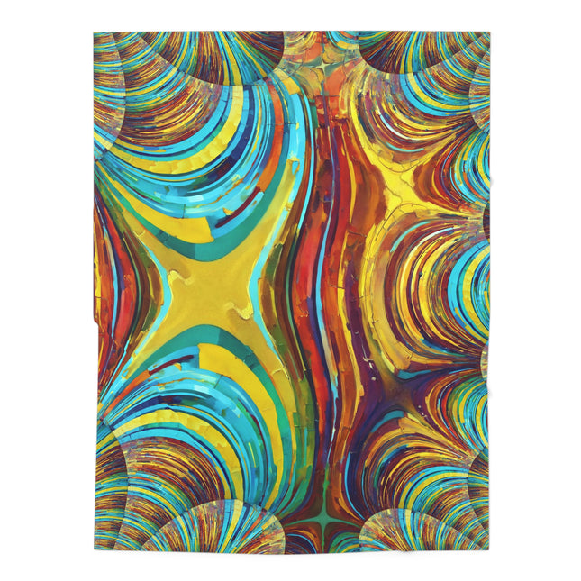 Uzi Spiral Alpha Baby Swaddle 30″×40″ Blanket