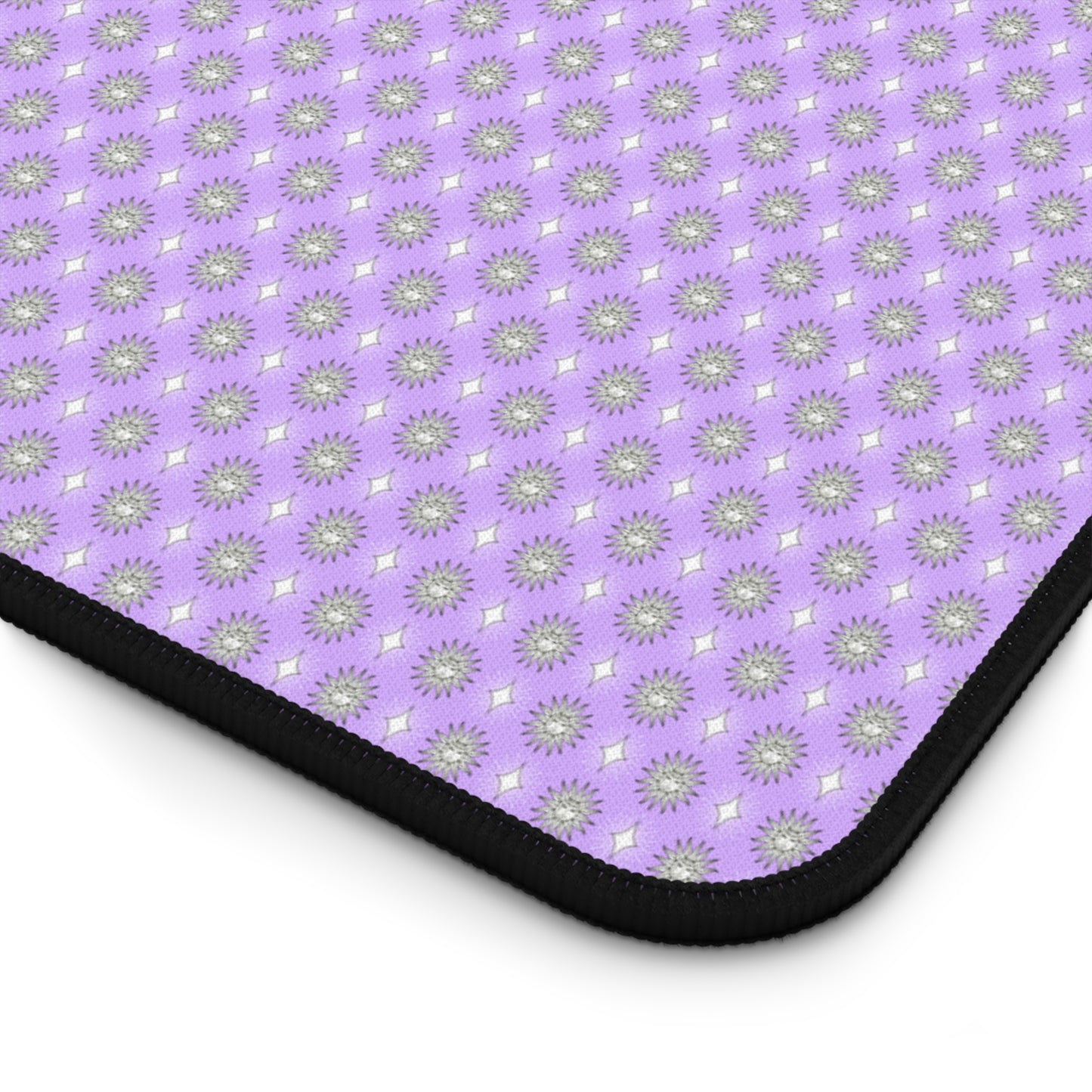 Lavender Star-crossed Bodies Desk Mat, 12" x 18"