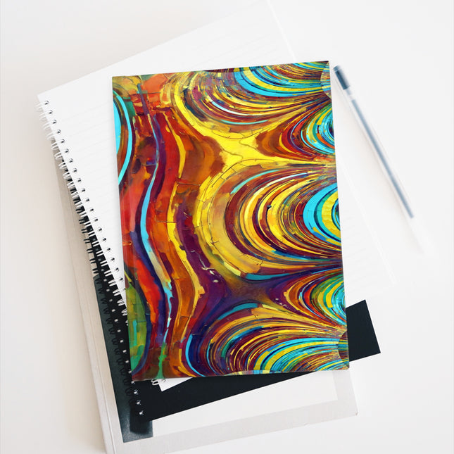Uzi Spiral Alpha 5" x 7" Journal - 128 Blank pages