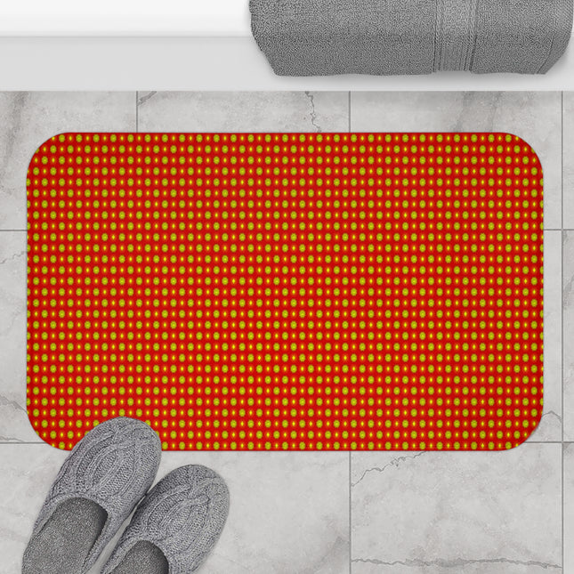 Late Evening Star-crossed Bodies 34" x 21" Bath Mat