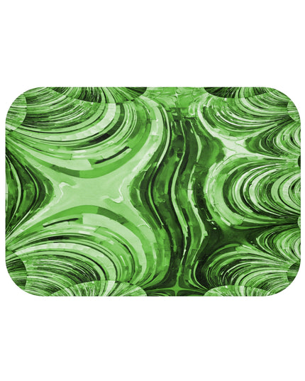 Uzi Spiral Mint Pastel 24" x 17" Bath Mat