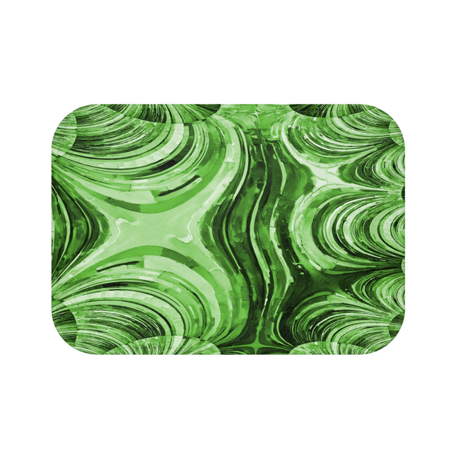 Uzi Spiral Mint Pastel 24" x 17" Bath Mat