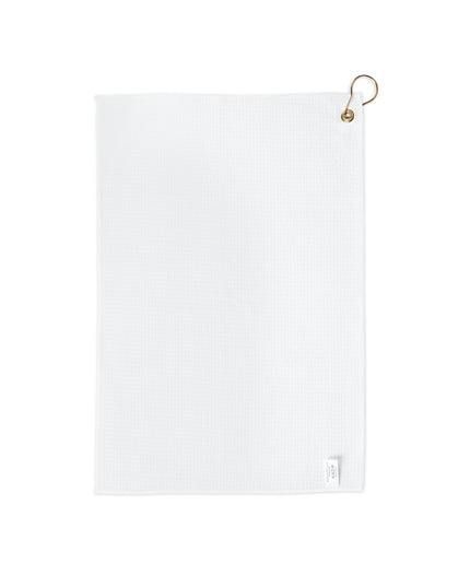 Pastel Tan and Tif Patches 16" x 24" Golf Towel
