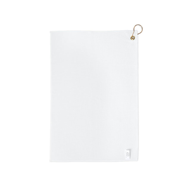 Pastel Tan and Tif Patches 16" x 24" Golf Towel