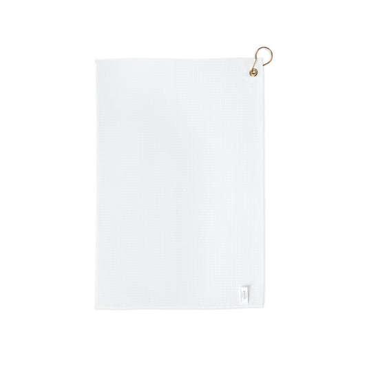 Pastel Tan and Tif Patches 16" x 24" Golf Towel