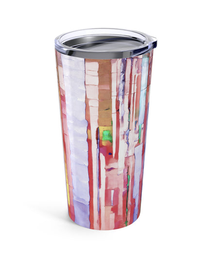 Striped Pastels Tumbler 20oz