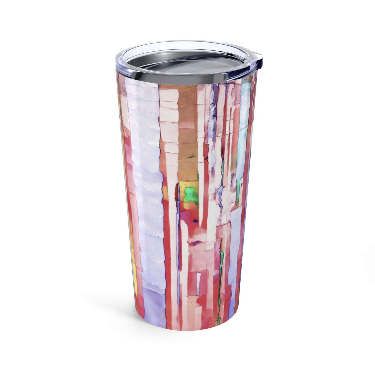 Striped Pastels Tumbler 20oz