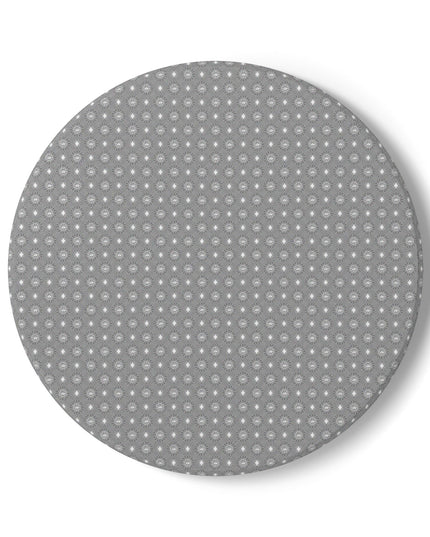 Desaturated Star-crossed Bodies Round Ceramic Coaster, 4" x 4"