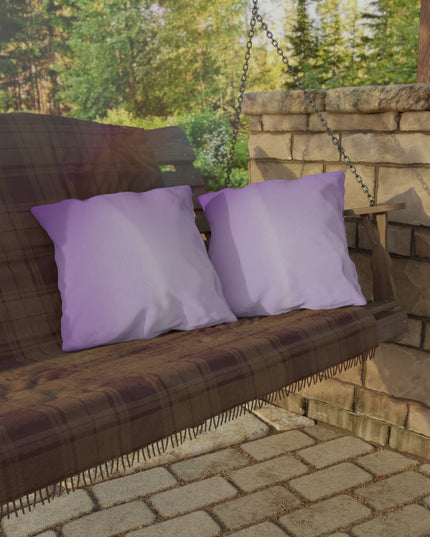 Soft Lavender Fade 18" x 18" Outdoor Pillow