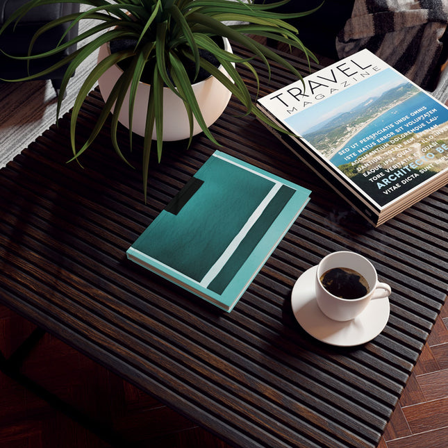 Tif Shadow 5.2" x 7.4" Hard Backed Journal with 128 blank pages