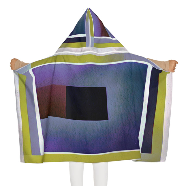 Zeta Shadow Youth Hooded Towel, 24" x 48"