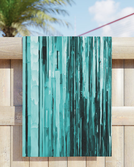 Striped Tif Beach Towel, 24" x 44"