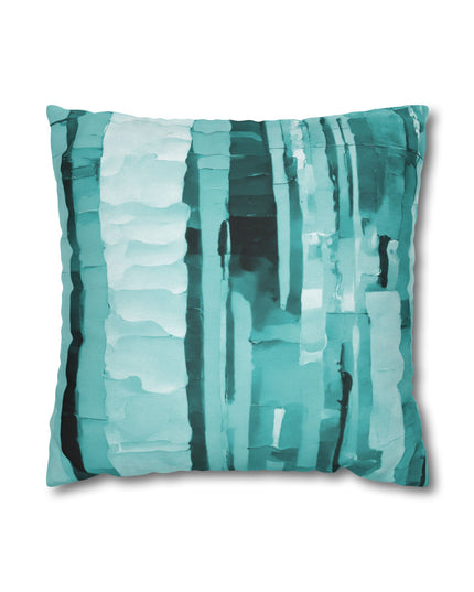 Striped Tif Spun Polyester Square Pillowcase, 14" x 14"