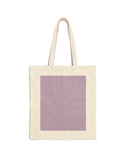 Lavender Star-crossed Bodies Cotton Canvas Tote Bag