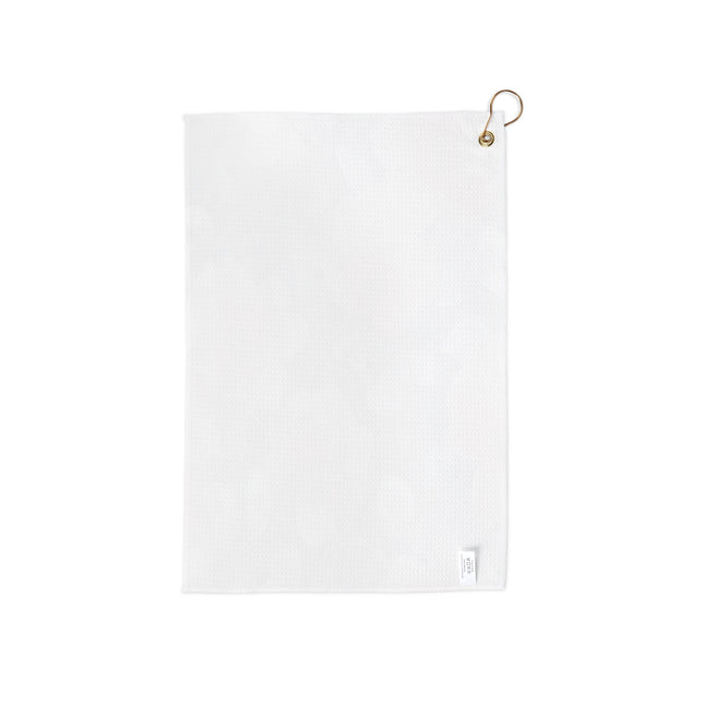 Red Blossom Floral Bunch Golf Towel, 16" x 24"