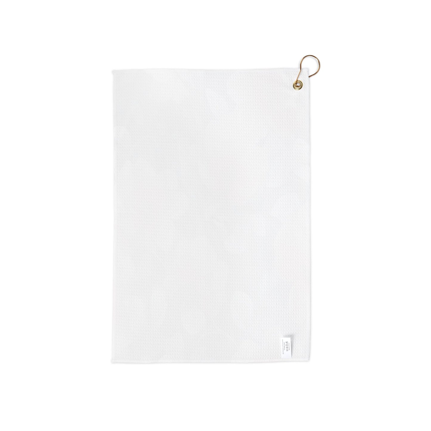 Red Blossom Floral Bunch Golf Towel, 16" x 24"