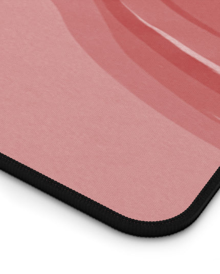 Power Red Wavey 16" x 32" Desk Mat